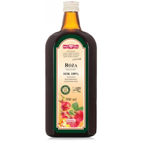 Róża 100% sok 500ml POLSKA...