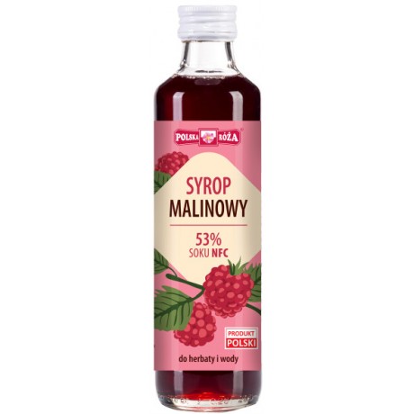 Syrop malinowy 250ml POLSKA...