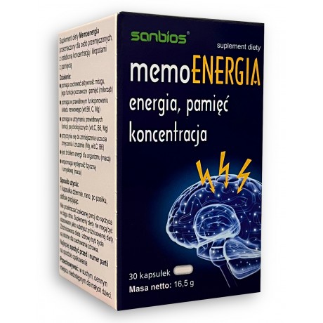 Memoenergia 30 tabl. SANBIOS