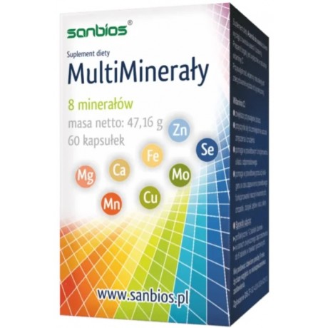MultiMinerały 60 tabl. SANBIOS