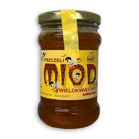 Miód Wielokwiatowy BARĆ...