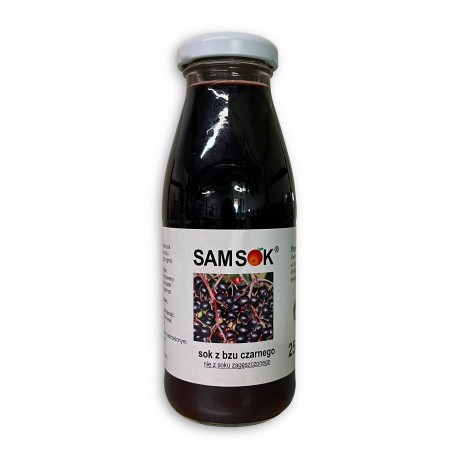 Sok z bzu czarnego 250ml...