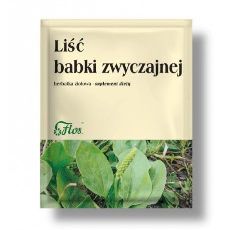 Babka zwyczajna liść 50g FLOS