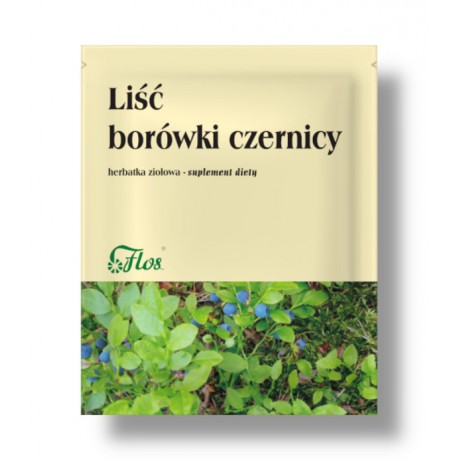 Borówka czernica liść 50g FLOS