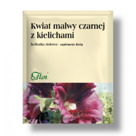 Malwa czarna kwiat z...