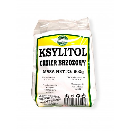 Ksylitol - cukier brzozowy...