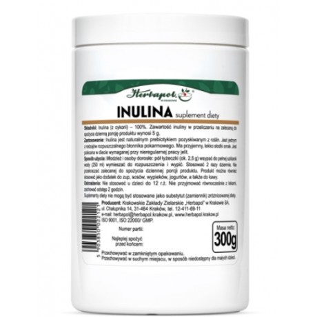 Inulina 300g Herbapol KRAKÓW