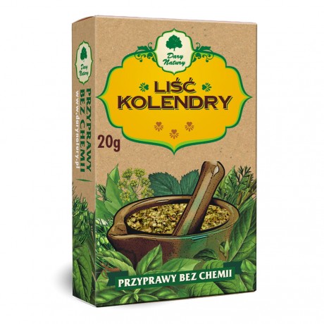 Kolendra liść 20g DARY NATURY